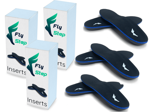 3 pairs - FlyStep™ Medical Grade Inserts - Men